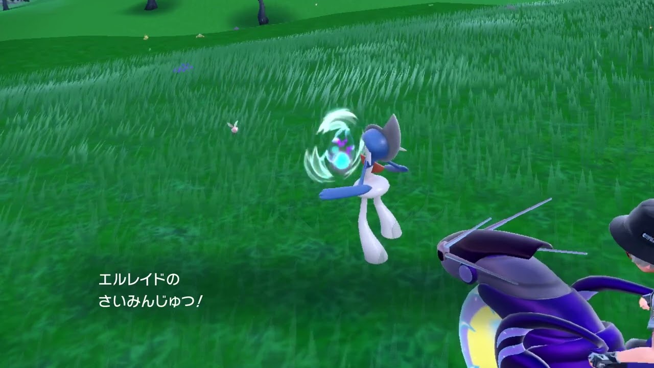 色違いアブリー遭遇シーン【ポケモンSV】