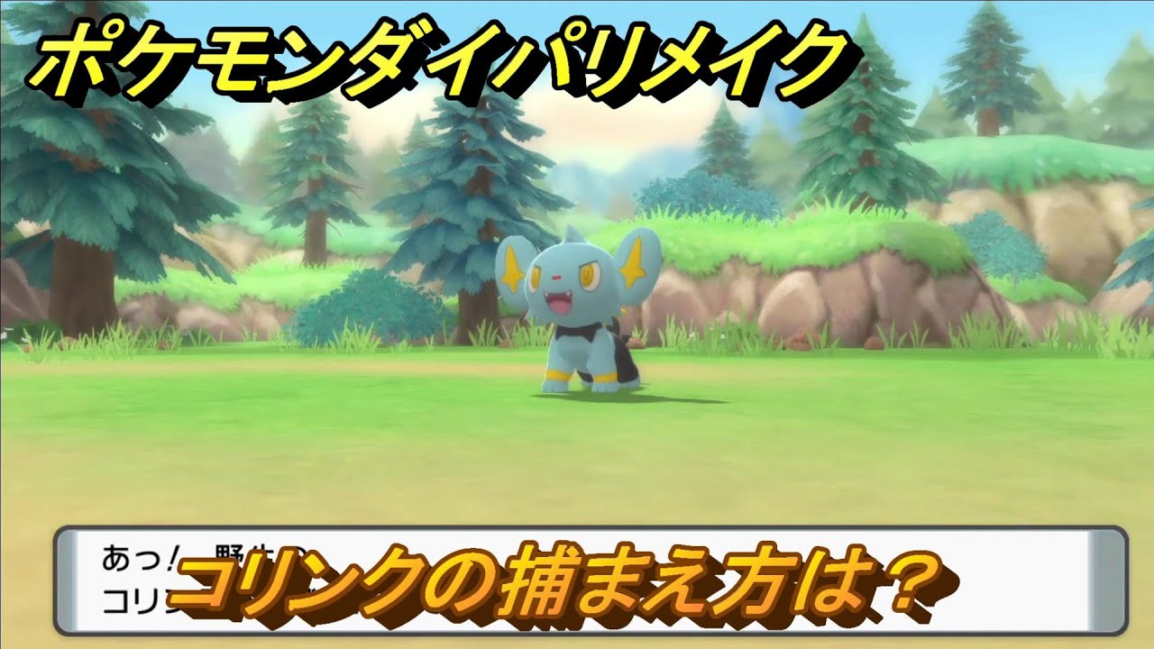 ポケモンダイパリメイク　コリンクの捕まえ方は？出現場所は？　最新版【ブリリアントダイヤモンド・シャイニングパール】