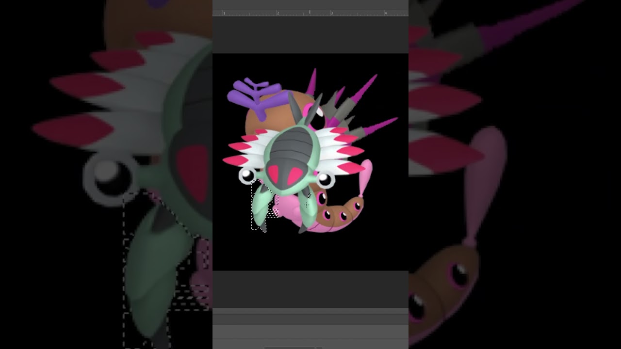 I "fixed" Caterpie. For the old ones. #pokemon #fixed #fakemon