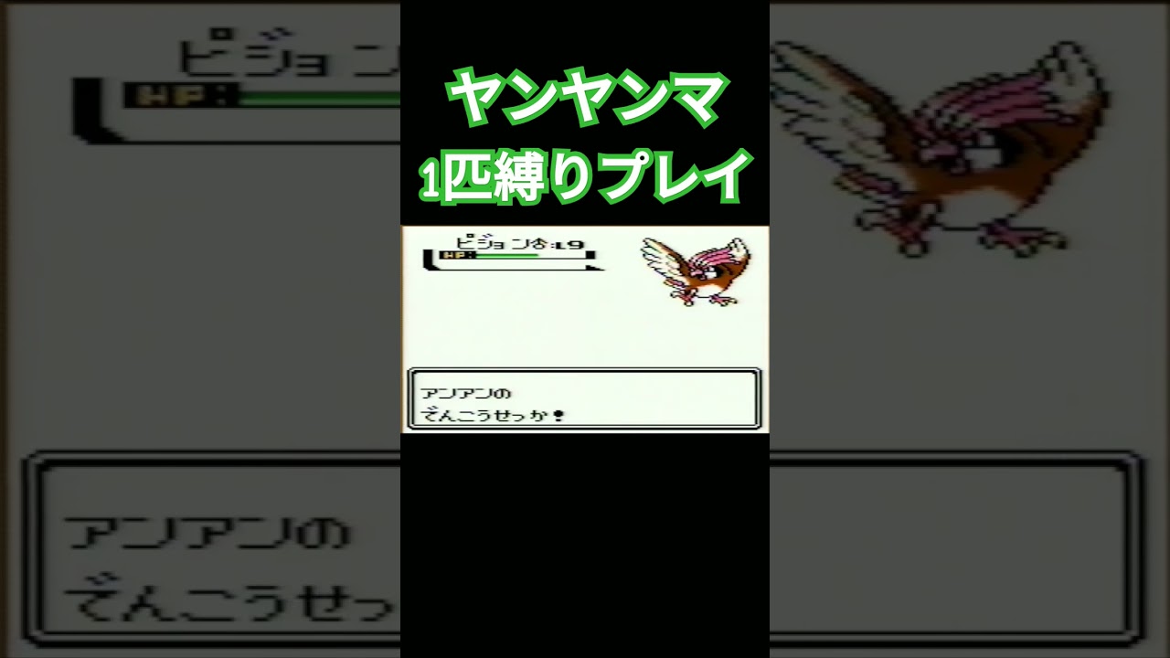 【ポケモン金銀】ポケモン1匹縛りプレイ!!ヤンヤンマver【縛りプレイ】#ポケモン金銀 #縛りプレイ #ヤンヤンマ #ゲーム実況