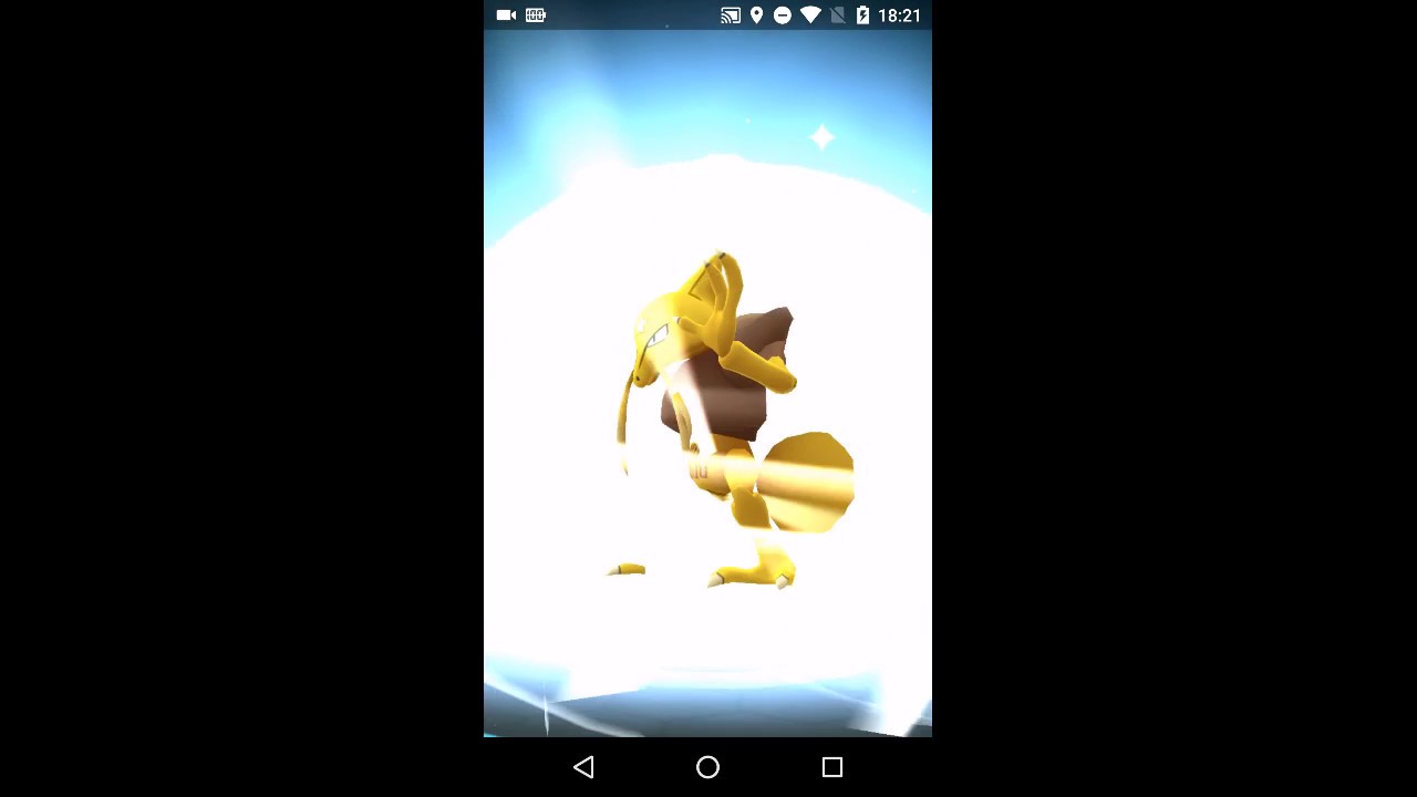 ポケモンGO ユンゲラーを進化してみた