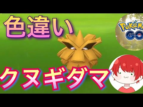 #3【ポケモンGO】色違いのクヌギダマゲット！！【まりお】