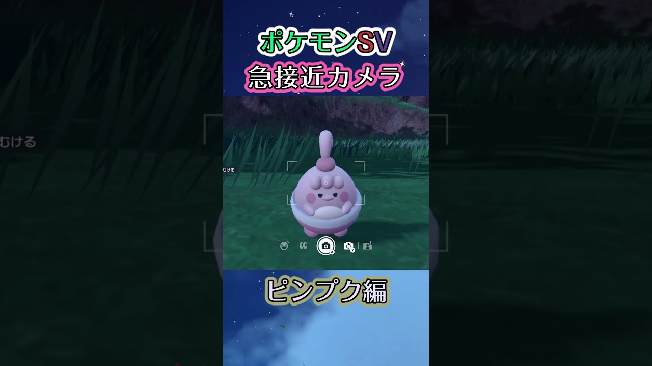 【ポケモンSV】ピンプクがﾀｯﾀｯﾀｰと近づいてくるだけの動画 #ポケモン #ポケモンsv #ピンプク #shorts