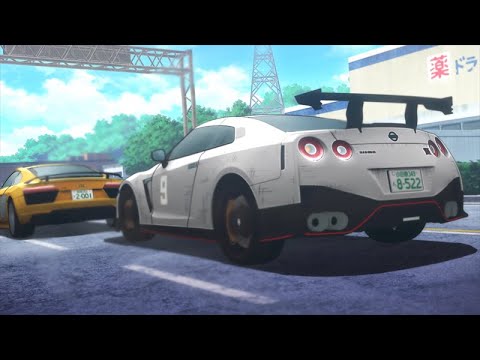 H91- 【TVアニメ『MFゴースト』】第6話_片桐夏向は予選で苦戦したカマボコストレートへ突入！／悲運のラリーストと呼ばれる『頭文字D』のあのキャラクターの経歴も明らかに！