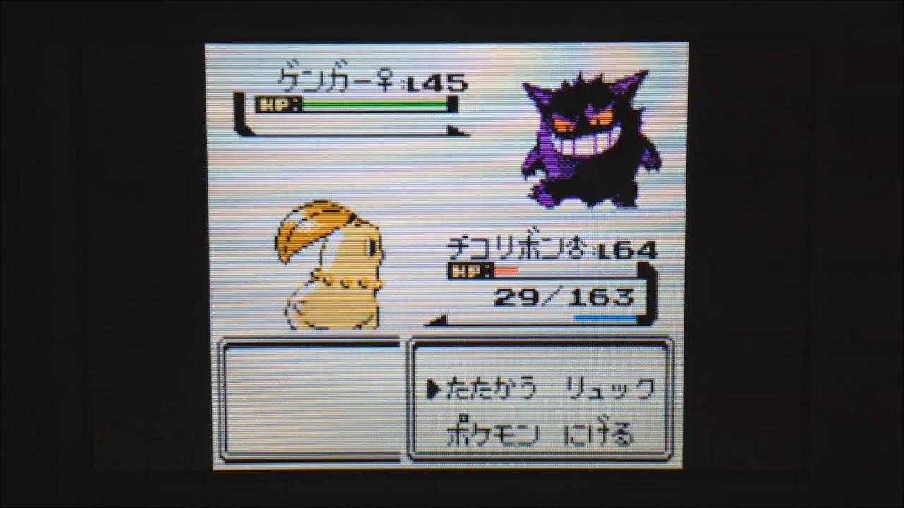 色チコリータ1匹の旅～032四天王 カリン戦～【ポケモン金VC】
