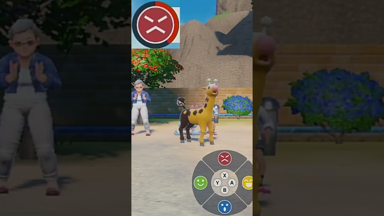 【キリンリキ】ポケモンエクササイズ【パルデア図鑑No.192】#Shorts #ポケモンsv