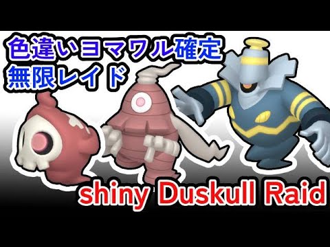 【参加可能！！】色違いヨマワル確定　無限自動レイド兼レイド交換募集枠【ポケモンsv】