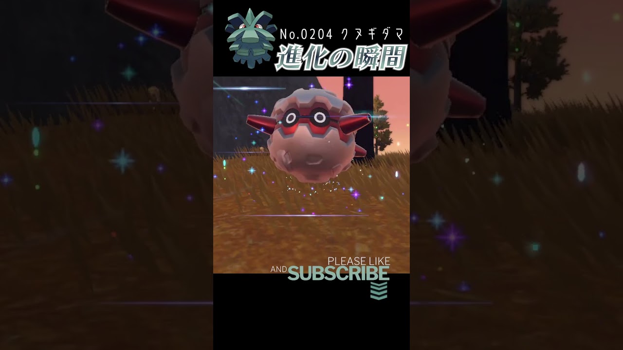 【バイオレット】クヌギダマ 進化の瞬間 #shorts