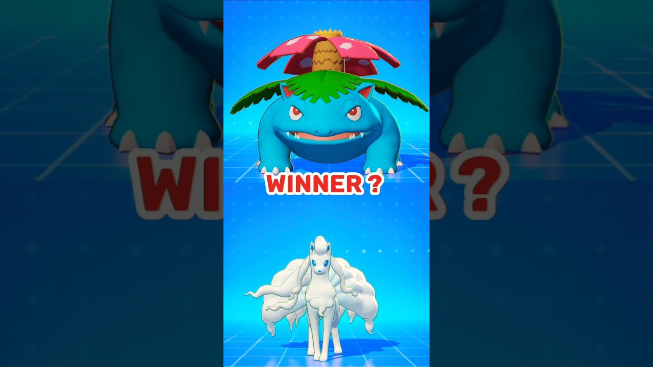 VENUSAUR VS NINETALES || POKEMON UNITE #pokemonunite #pokemonuniteshorts #shorts