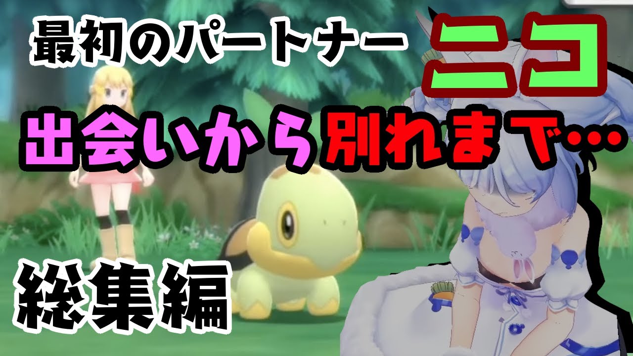 【感動】ぺこらが選んだ相棒「ナエトル」の出会い。そして別れまでの軌跡。【ホロライブ/兎田ぺこら】【切り抜き/ポケモンBD】