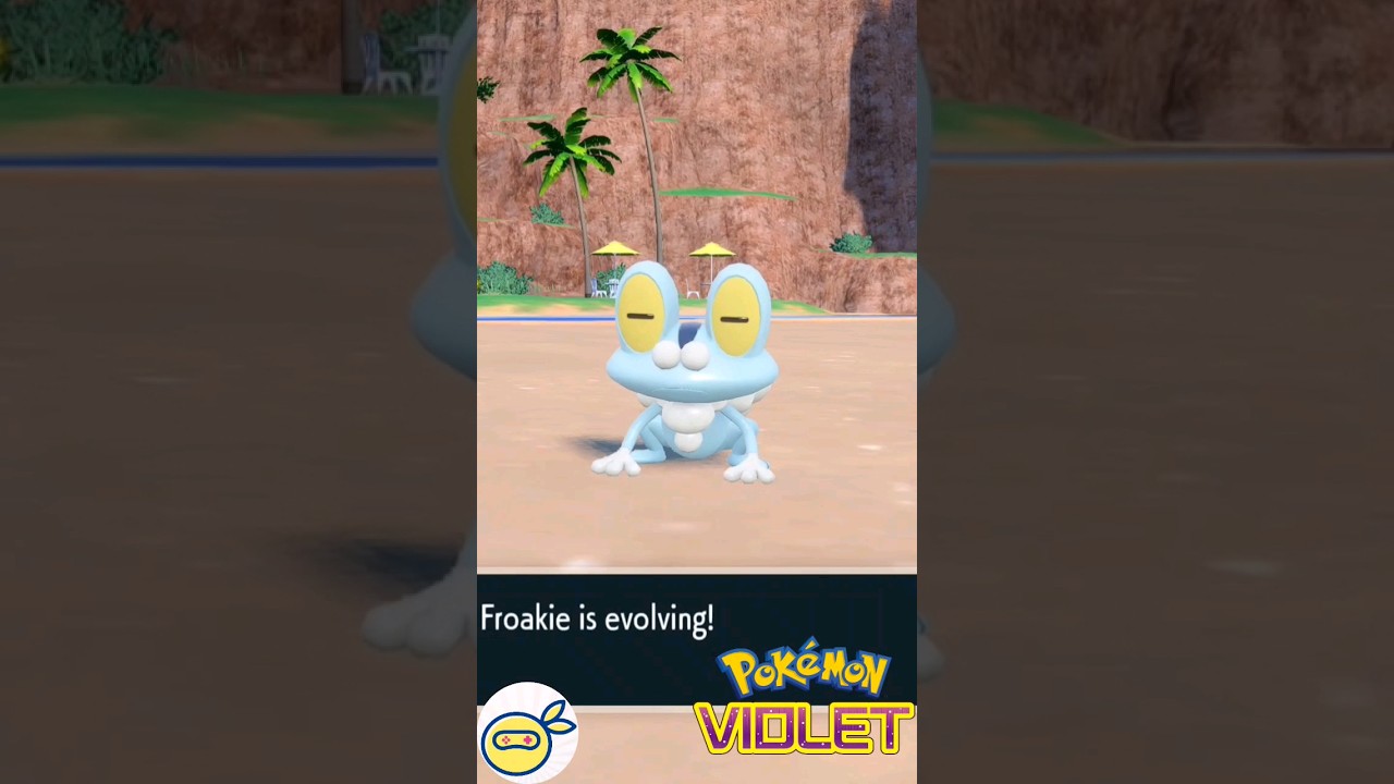 🌟Shiny Froakie To Greninja Evolution in Pokemon Violet
