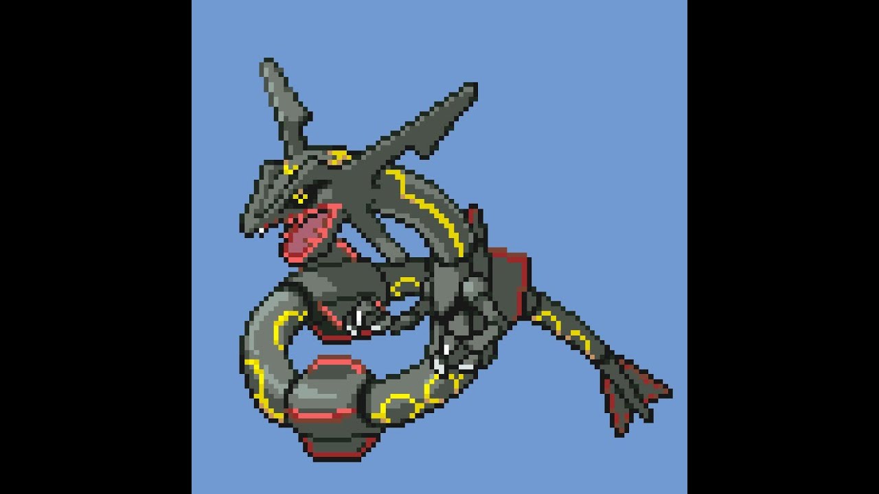 色レックウザを捕まえるぞ！