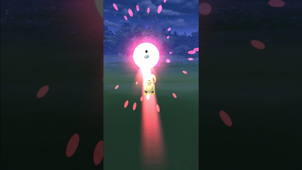 【ポケモンGO】ガーディ色違い出たー#ポケモンgo #色違い #shorts