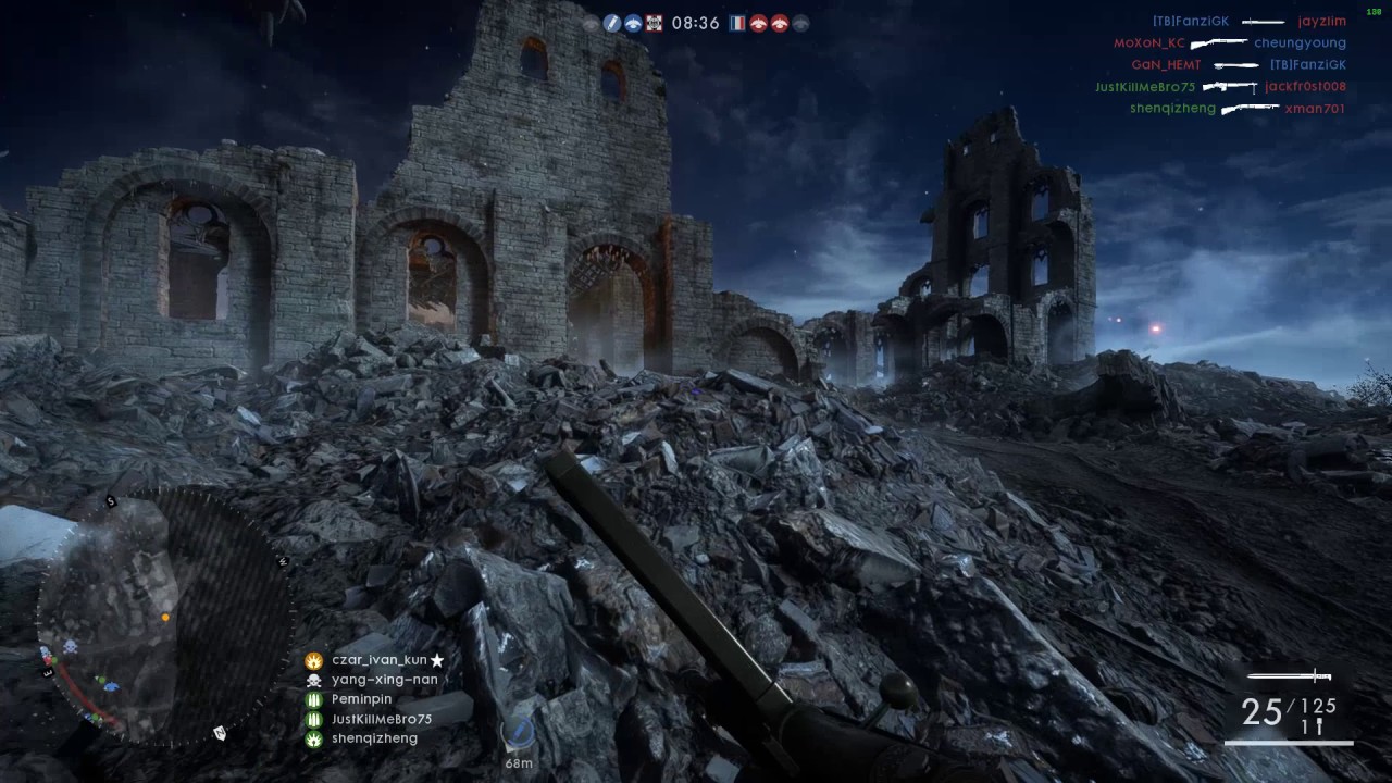 BF1 20170702 鳩ポッポ(ウォー・ピジョン)の立ち回りの記憶