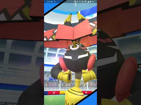 【ポケGO 2022】098：2人レイド「カプ・ブルル(いわくだき・ソーラービーム)」[03:05]初対戦
