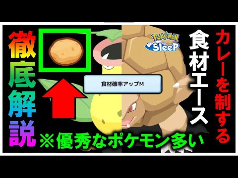 【実際に活躍中】開放急ぎたい食材ほっこりポテト！おすすめポケモン沢山いたのでまとめました！【ポケモンスリープ / Pokemonsleep】#攻略 #初心者必見  #ウツボット #ゴローニャ