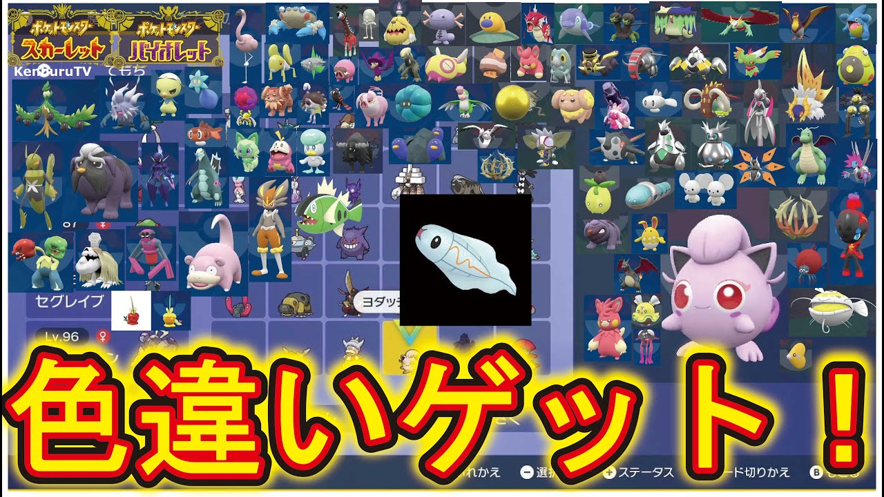 【#ポケモンスカーレットバイオレット】視聴者参加型！超鬼畜！シビシラス色違いチャレンジマルチライブ配信！PART４