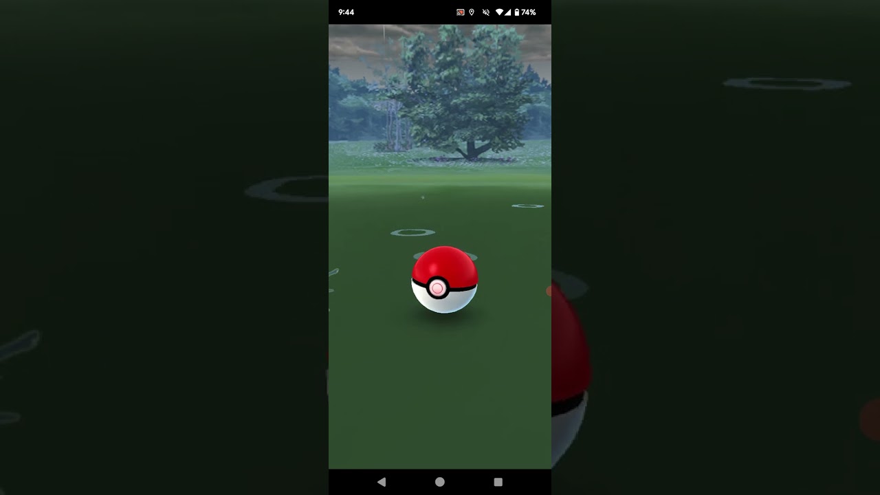 20231117のポケモンgoのシルクハット原種ディグダ。