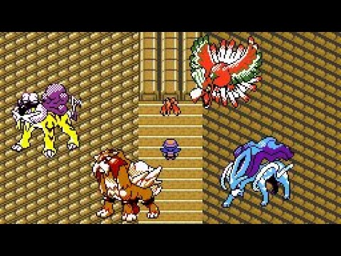 ポケモンクリスタル　裏シナリオ完全攻略（三犬・ホウオウイベント）