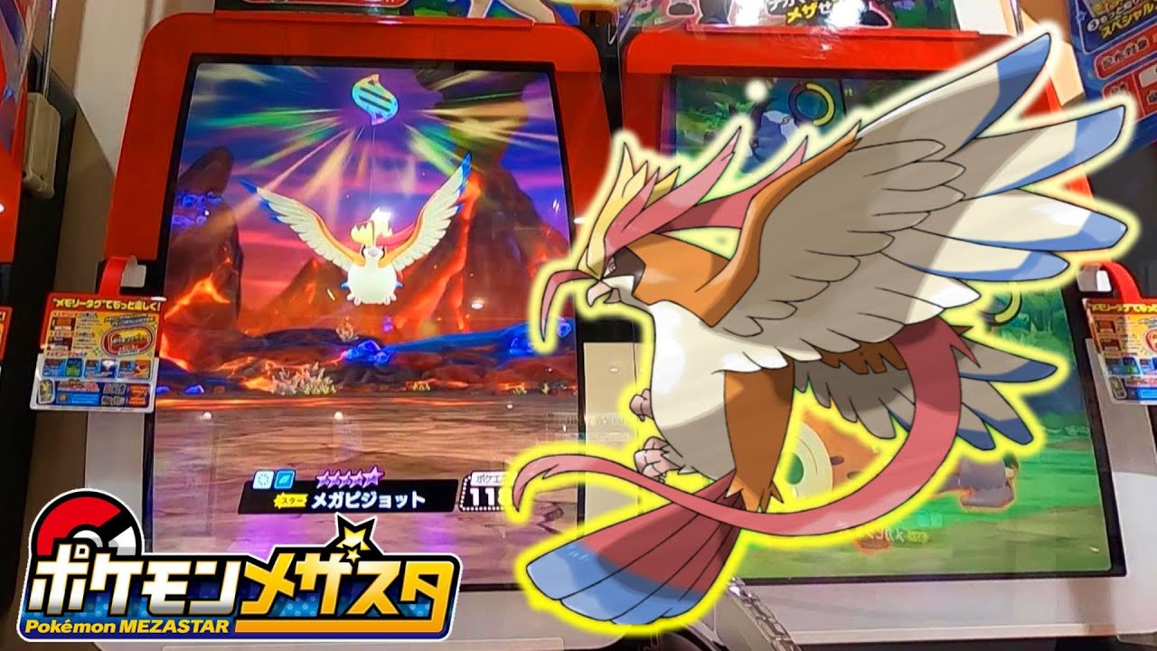 ポケモンメザスタ【メガシンカ】ピジョットが好き！スターポケモン！１だん pokemon mezastar