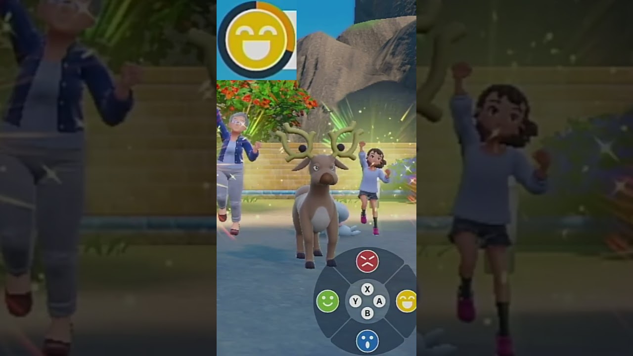 【オドシシ】ポケモンエクササイズ【パルデア図鑑No.204】#Shorts #pokemon