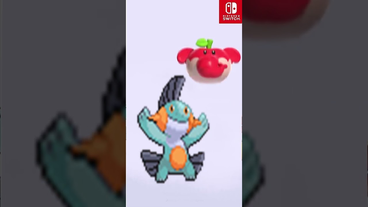 姿は違えど愛止むことを知らず　#ポケモン  #ヌマクロー #マリオ #像ピーチ #スーパーマリオブラザーズワンダー