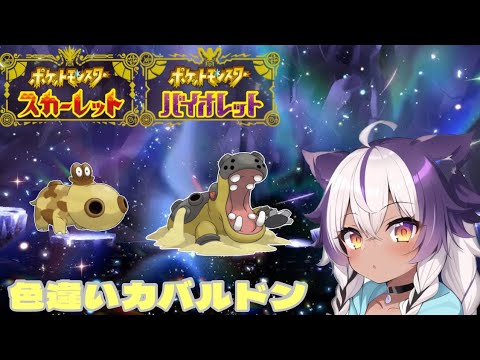 【ポケモンSV】色違いヒポポタス → カバルドン【ポケットモンスタースカーレットバイオレット】