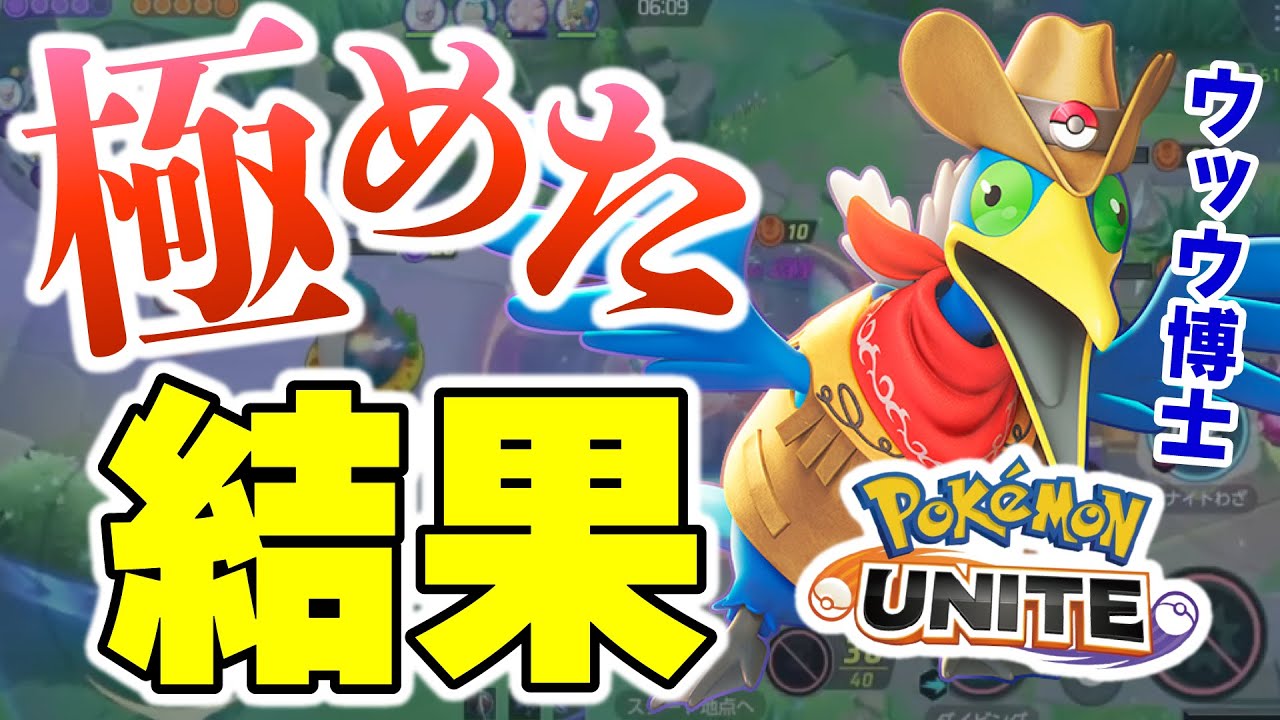 ウッウを極めた結果。