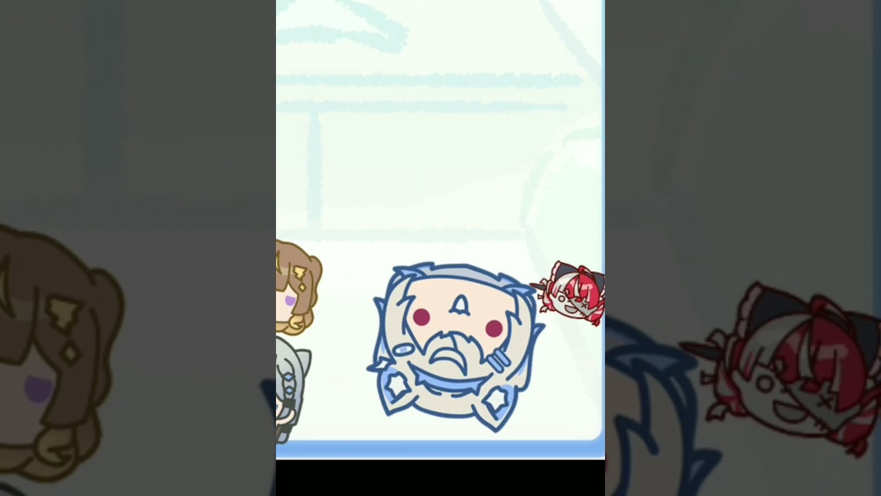 [ホロのスイカ] モココ爆誕！ #Shorts #ホロのスイカ #ホロライブ  #ホロライブEN ホロライブID#スイカゲーム #二次創作