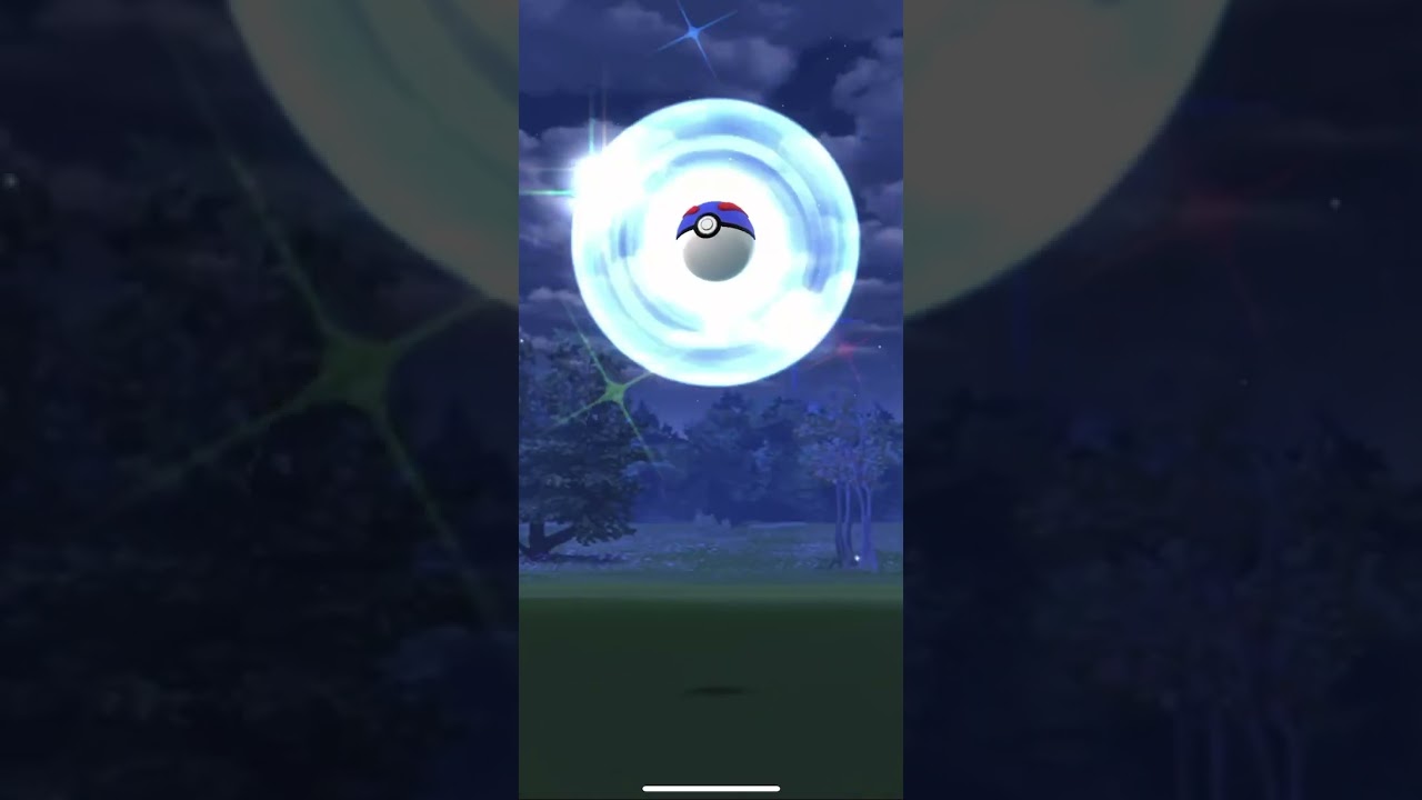 ポケモンGOで色違いユニランつかまえる