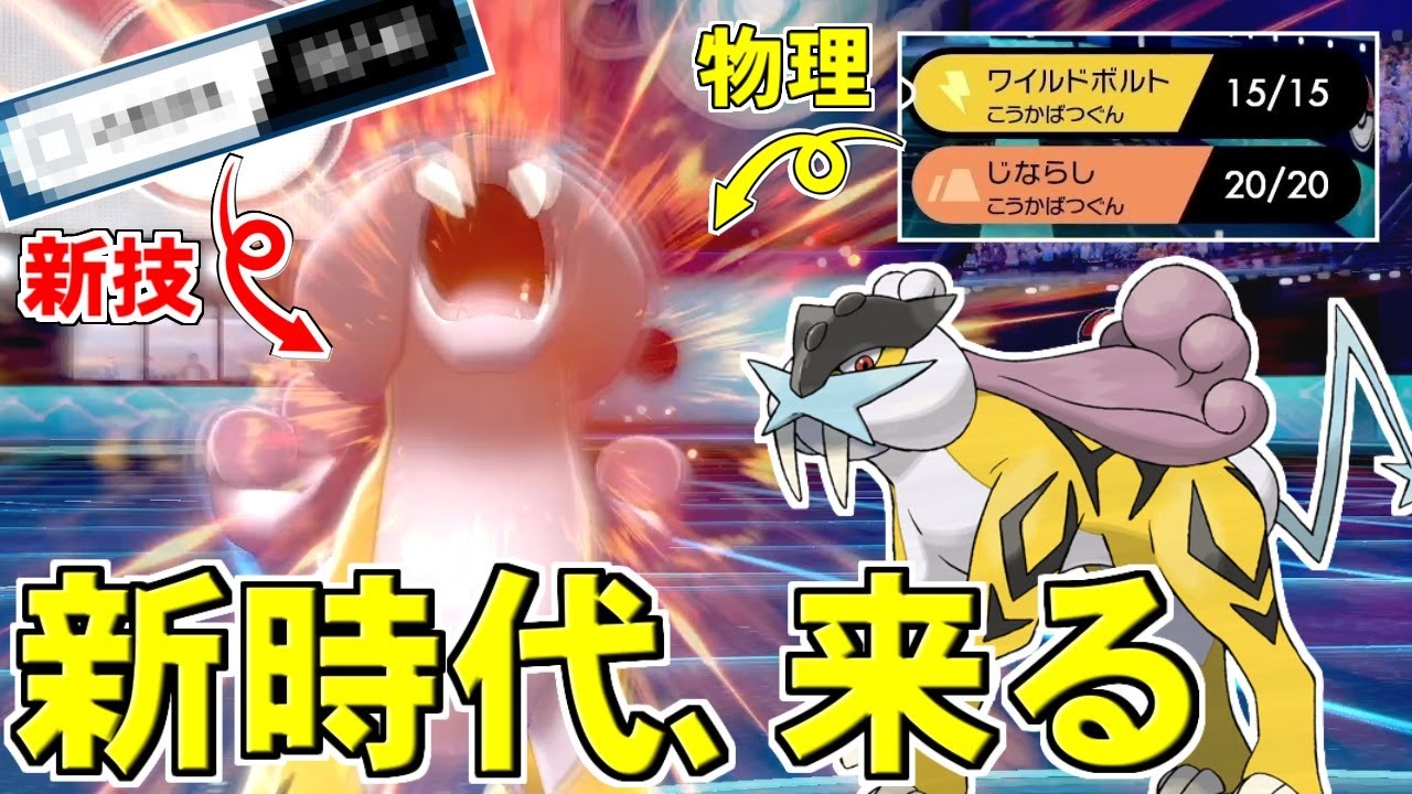 あのライコウがついに物理型までできる最強戦士になってしまった件【ポケモン剣盾/ダブルバトル】