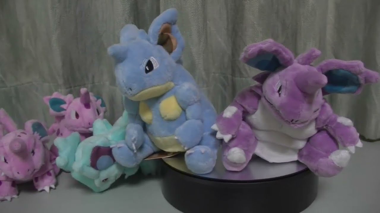 Pokémon fit ぬいぐるみ ニドキング＆ニドクインなど ポケモンフィット【８５点】