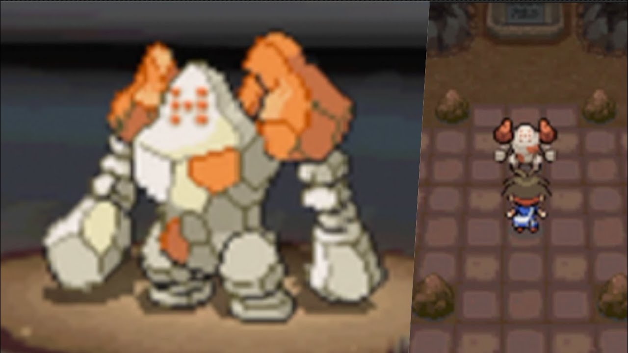 【ポケモンBW2】レジロック 捕獲シーン【ポケモンブラック2・ホワイト2】