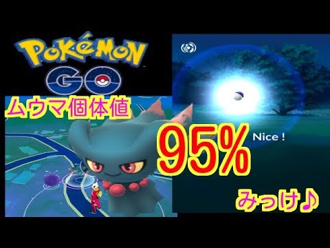 【ポケモンGO】ムウマ高体値発見♪【PokemonGO】