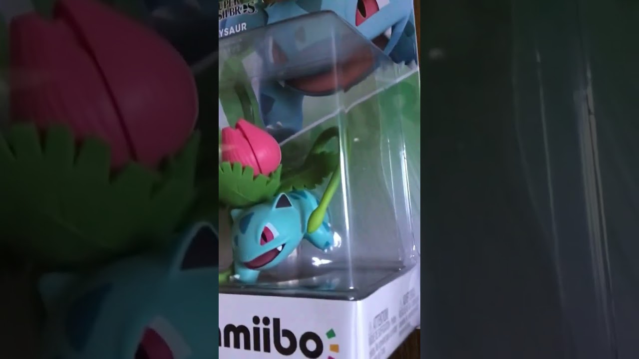 御三家 #amiibo ＋ #ミュウツー #ゼニガメ #フシギソウ #リザードン #shorts