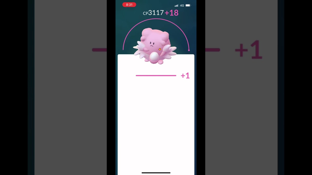 【ポケモンGO】個体値MAXハピナス強化完了の瞬間‼︎ CP3117
