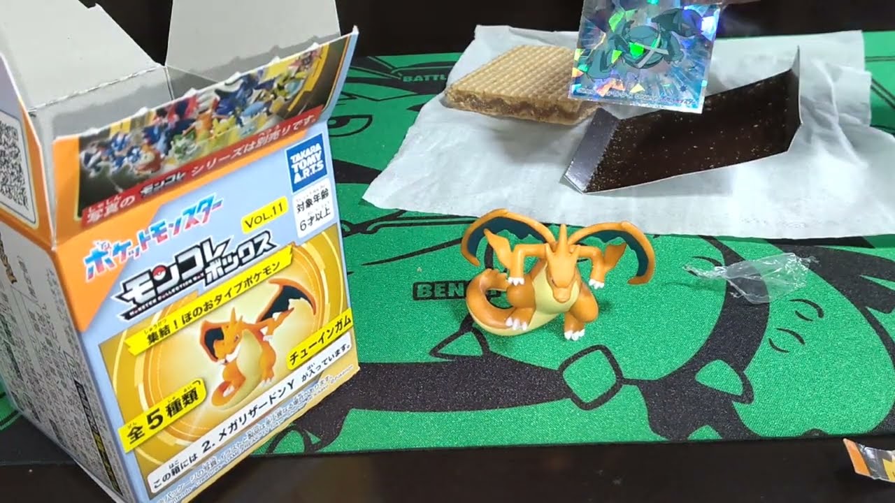 モンコレボックスメガリザードンＹ開封#モンコレ #ポケモン  目指せ登録者数500人