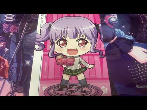 【バンドリ】【ロゼリア】ポストカードにセリフ入れてみた！！
