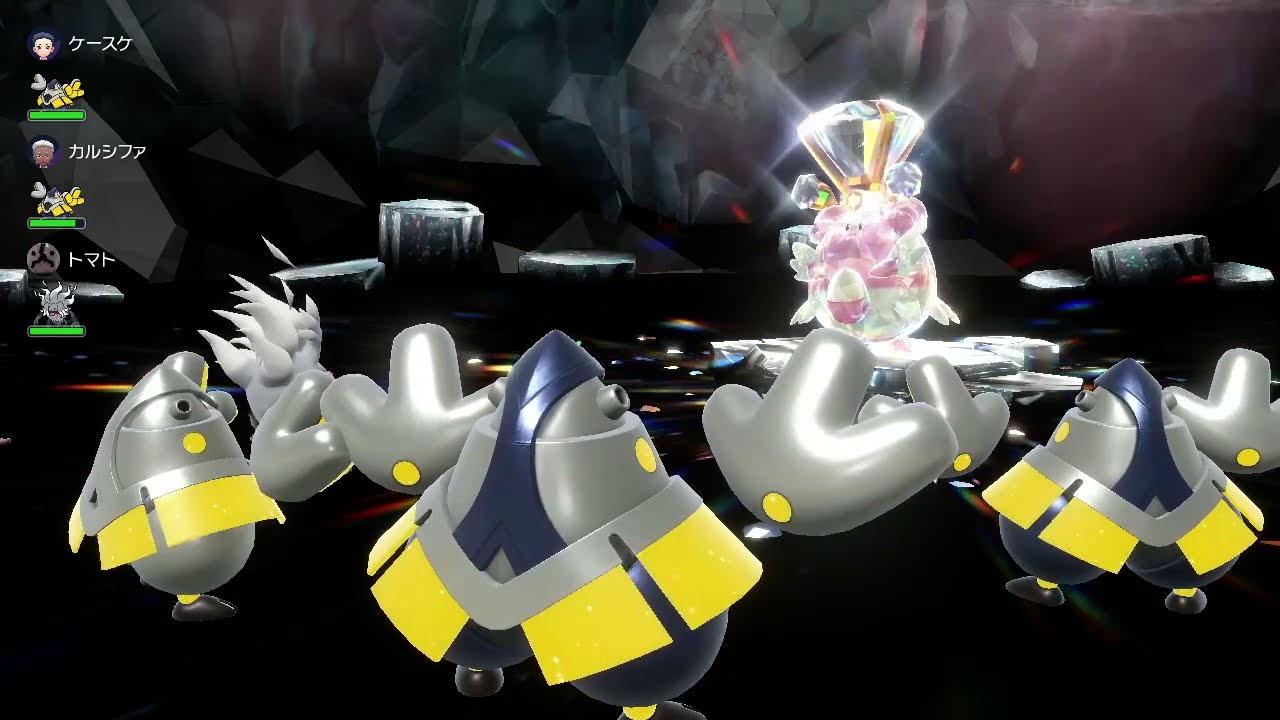 ポケモンSV／イベントハピナスレイド対策②　テツノカイナワンパン（腹太鼓、インファイト、ワイルドボルト、ヘビーボンバー、命の玉）