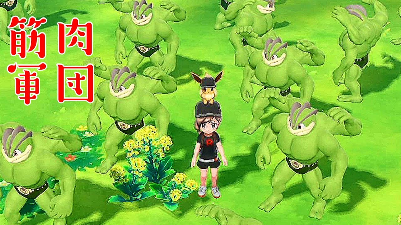 【助けて】大量の色違いカイリキー軍団に襲われています…