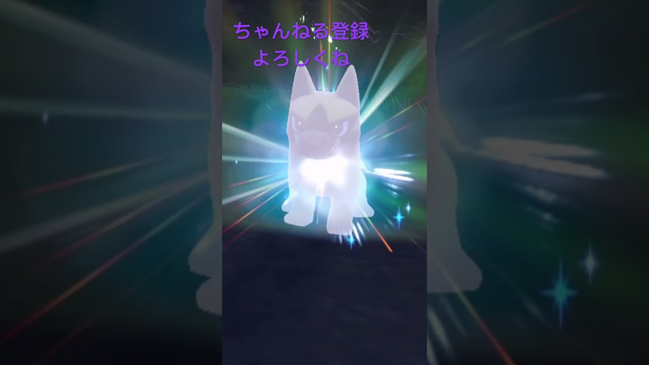 色違いポチエナ進化させてみた #ポケモン #ポケモンsv #gameplay #pokemon #shiny #色違い