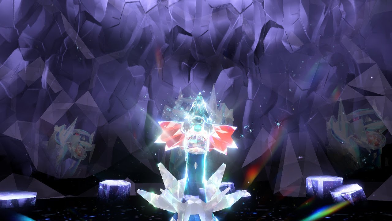 Teal Mask Shiny 0a Dialga /  Palkia 寶可夢 碧之假面 色違 0a 帝牙盧卡 / 帕路奇亞 ポケットモンスター 碧の仮面 いろちが 0a ディアルガ / パルキア