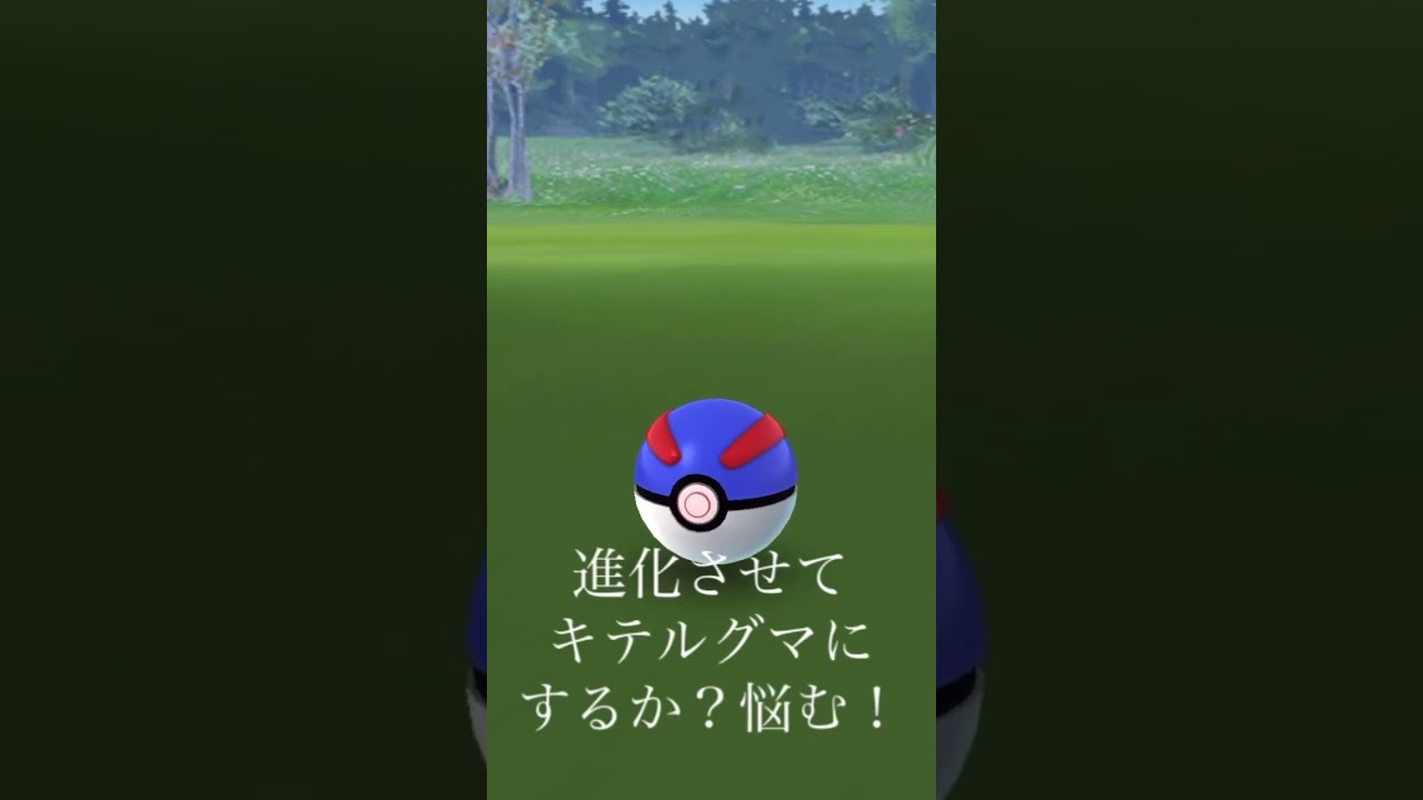 無課金でPokemon Go ヌイコグマ　色違い　ゲット