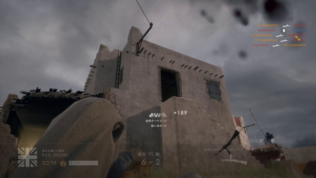 【PC】BF1 ウォーピジョンで82K15D