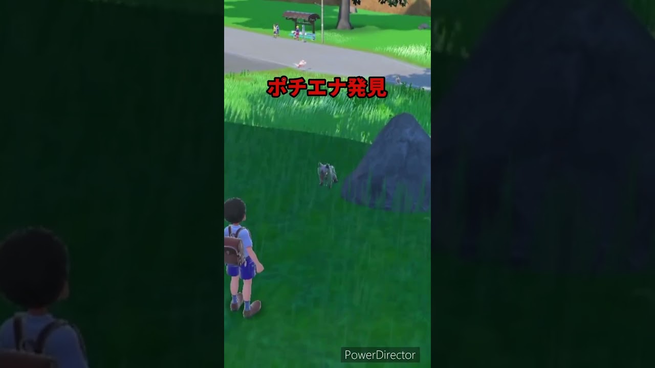 【ポケモンバイオレット】ポチエナ発見　#ポケモンバイオレット #ゲームリハビリ #shorts