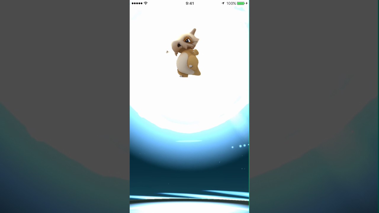 ポケモンGO！進化映像「カラカラ→ガラガラ」高画質