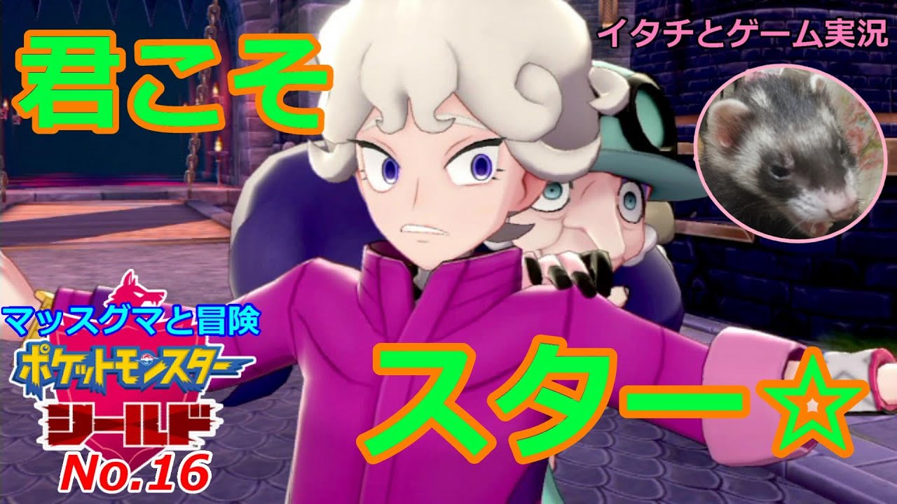【ポケモン盾】マッスグマと冒険No.16【失格者という名の逸材】