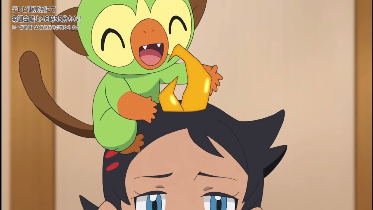 ゴウの頭にはちみつをぶっかけるサルノリ