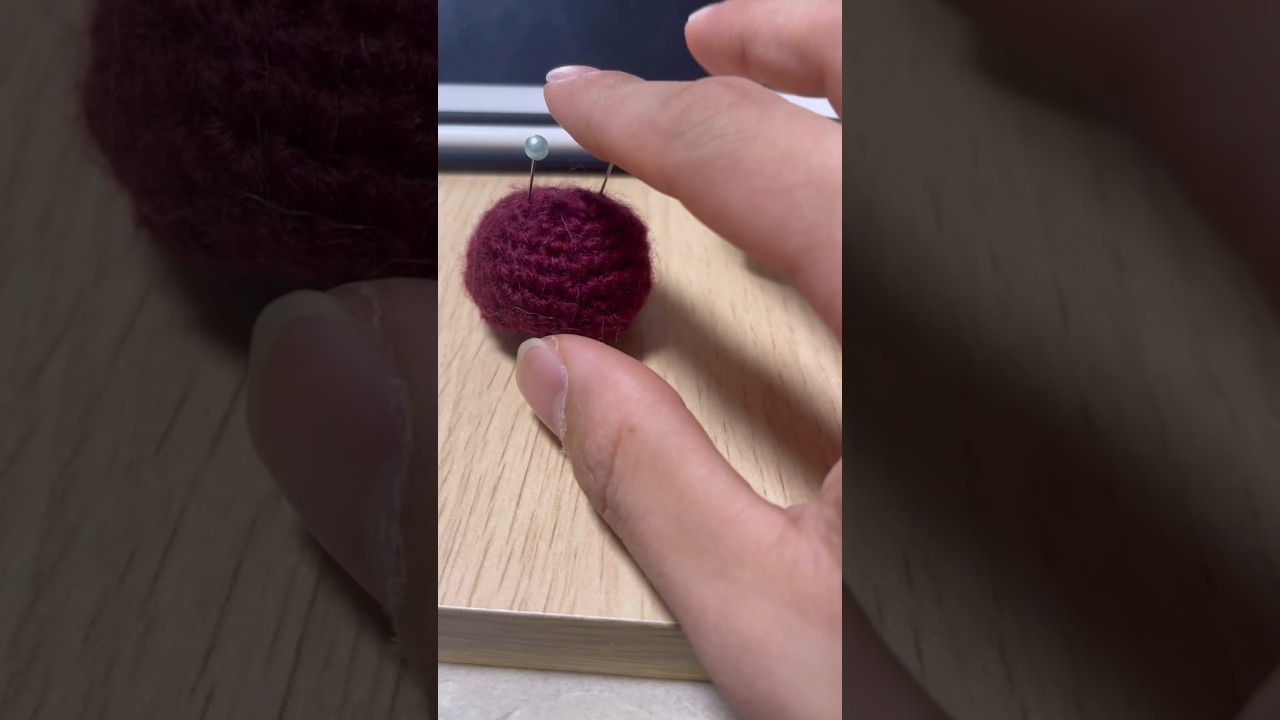 ポケモン　編み物初級　ボールの使い方#regidrago #crochet #ポケモン #レジドラゴ