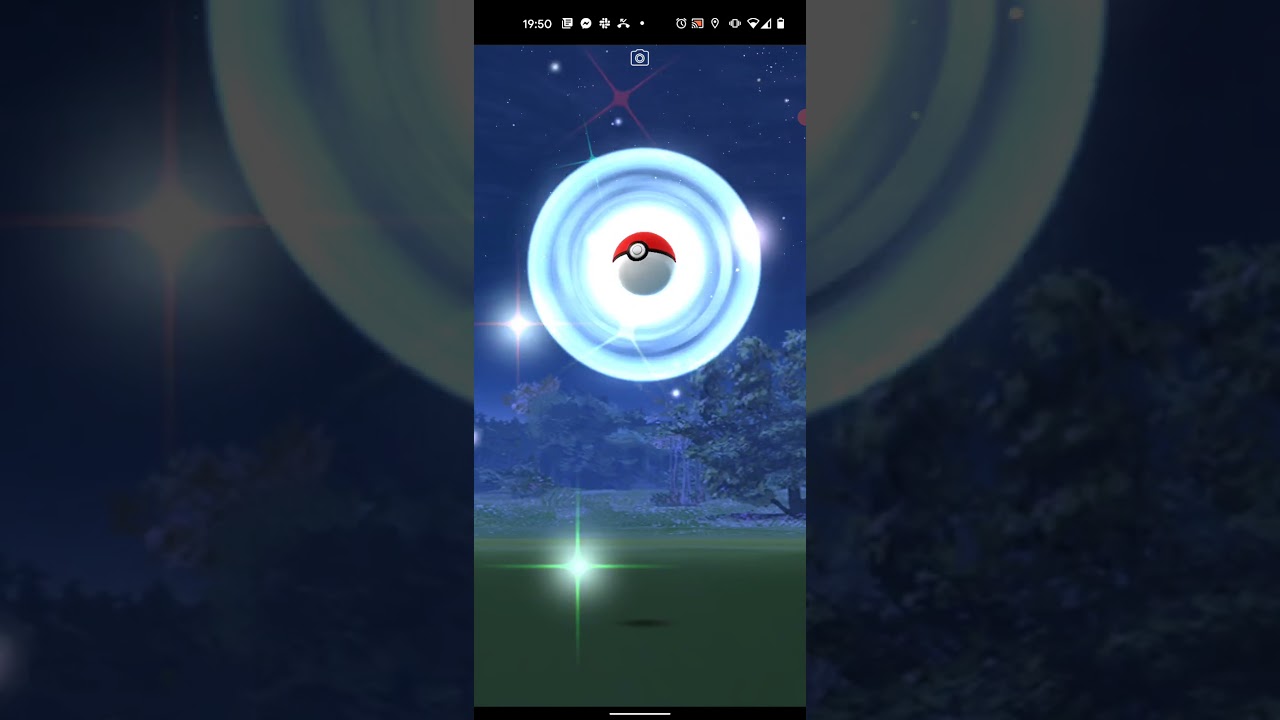 【ポケモンGO】シビシラスをワンショット・エクセレント・カーブボールでゲットしただけの動画 / Tynamo is Caught with First Excellent Throw. #SHORTS